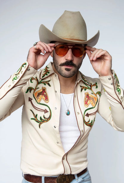 H Bar C Calabasas Skjorta Vit