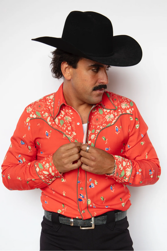 H Bar C Midlands Skjorta Röd