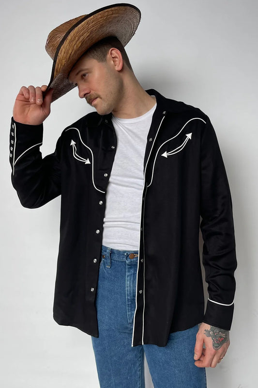 H Bar C San Fernando Skjorta Svart