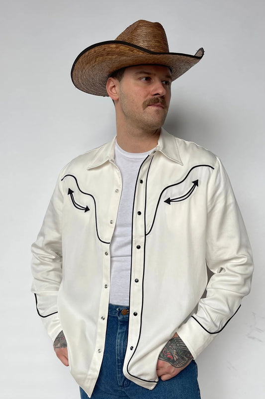 H Bar C San Fernando Skjorta Vit