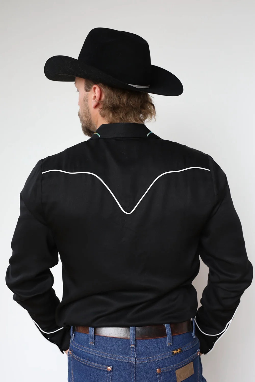 H Bar C Texas Skjorta Svart
